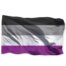 Drapeau 'asexuel' 90 x 150 cm