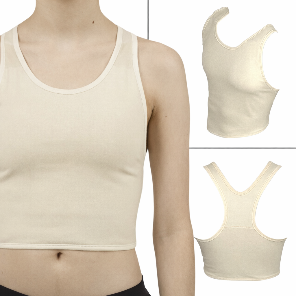 Chest compression (compression thoracique), breast binding (bandage des seins), chest binding (bandage thoracique), chest bandaging (bandage de la poitrine), breast reduction (réduction mammaire), chest binding (bandage thoracique), breast binding (bandage des seins), chest compression (compression thoracique), breast flattening (aplatissement de la poitrine), chest bandaging (bandage de la poitrine), chest binder (binder thoracique), trans binder (binder transgenre), FTM binder (binder FTM), compression top (top de compression), chest binder (binder thoracique), chest compressor (compresseur thoracique), binder (binder), trans binder bra (soutien-gorge binder transgenre), chest binder FTM (binder thoracique FTM), compression top transgender binder (top de compression pour personnes transgenres). Secure binding (bandage sécurisé), responsible binding (bandage responsable), proper binding (bandage approprié), health-conscious binding (bandage respectueux de la santé), safe chest binding (compression thoracique sûre), risk-aware binding (bandage conscient des risques), non-harmful binding (bandage non nuisible), protective binding (bandage protecteur).