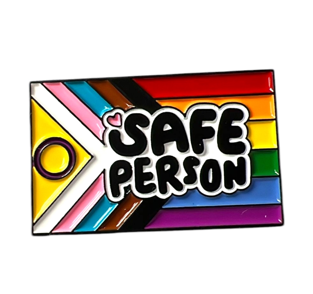 Broche 'safe person'