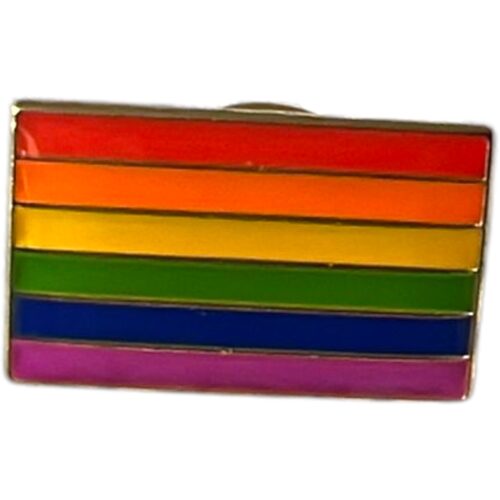 Pin’s (mini) drapeau 'arc-en-ciel'