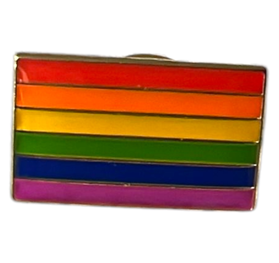 Pin’s (mini) drapeau 'arc-en-ciel'