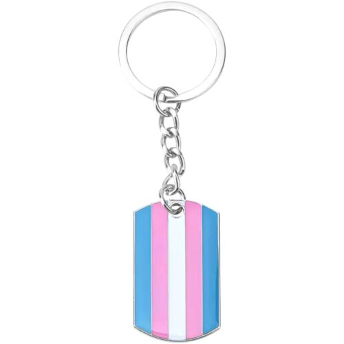 Porte-clés tag 'trans'