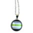 Collier argenté 'agénero'